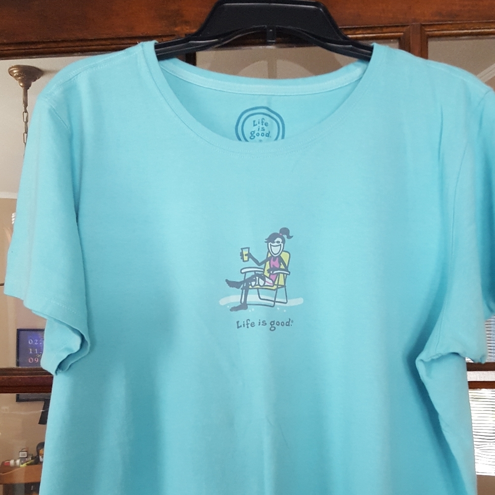 Life is Good Short Sleeve Shirt Size XL